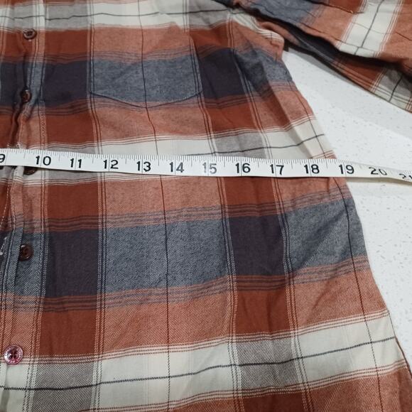 Weatherproof Vintage Women's Long Sleeve Flannel Up Button Up Size M - Picture 5 of 5